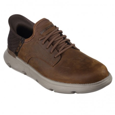 Sneakers Skechers Gervin Hombre Cuero