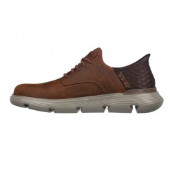 Sneakers Skechers Gervin Hombre Cuero
