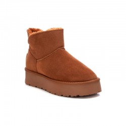 Botines Planos Xti 142197 Mujer Camel