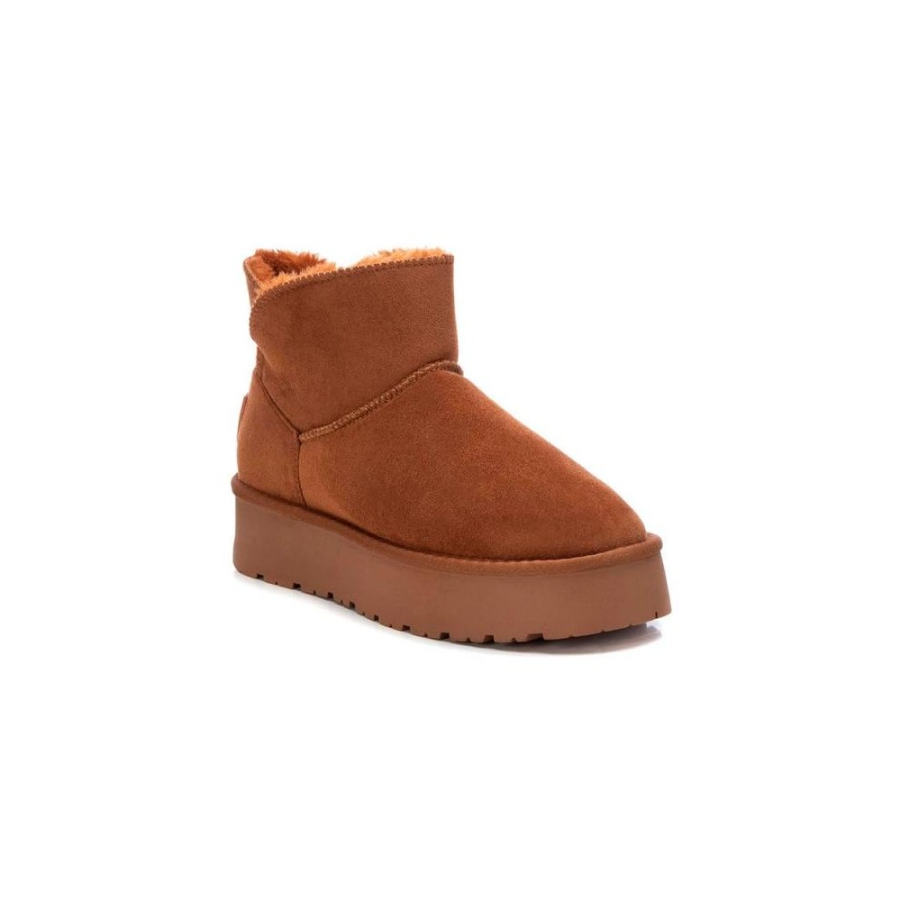 Botines Planos Xti 142197 Mujer Camel