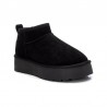 Botines Planos Xti 142212 Mujer Negro