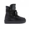 Botines Planos D.franklin Dfsh37006 Mujer Negro