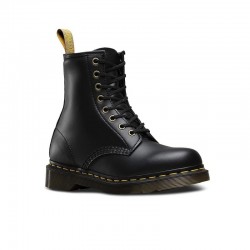 Botas Planas Dr. Martens Vegan 1460 Mujer Negro