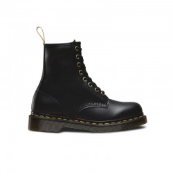 Botas Planas Dr. Martens Vegan 1460 Mujer Negro