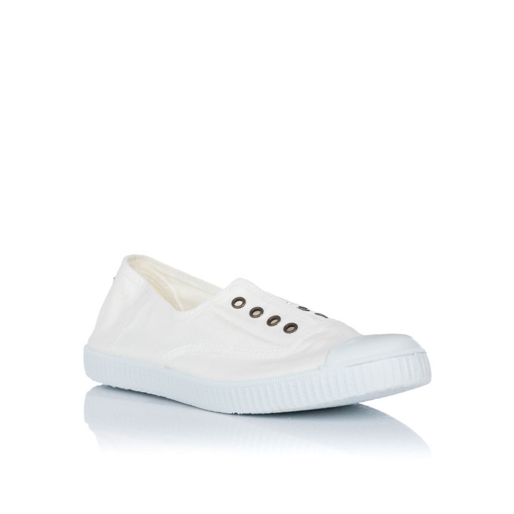 Zapatillas Lona Victoria Inglesa Lona Drec® Mujer Blanco