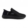 Sneakers Skechers Go Walk Flex - Hands Up Hombre Negro-negro