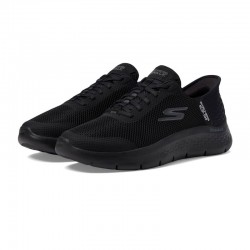 Sneakers Skechers Go Walk Flex - Hands Up Hombre Negro-negro