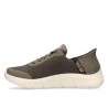 Sneakers Skechers Slip-ins:go Walk Flex-hand Up Hombre Marron