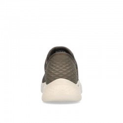 Sneakers Skechers Slip-ins:go Walk Flex-hand Up Hombre Marron