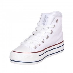 Zapatillas Lona Refresh 171902 Mujer Blanco
