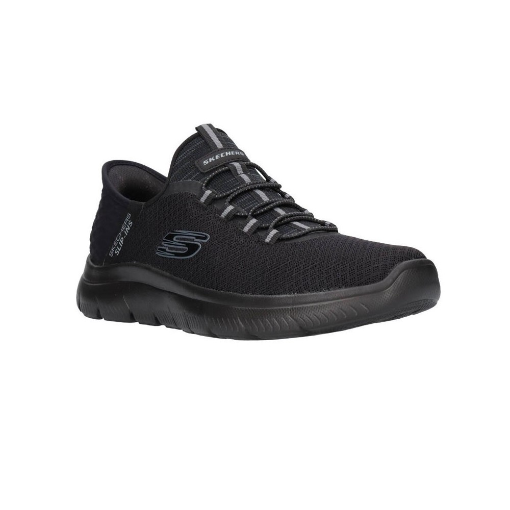 Sneakers Skechers Slip-ins:summits-high Range Hombre Negro-negro