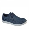 Zapatillas Lona Skechers Melson-raymon Hombre Azul