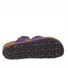 Sandalias Planas Inter-bios 7212 Mujer Morado