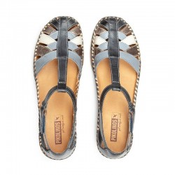 Sandalias Planas Pikolinos W8k-0705 Mujer Azul