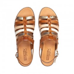 Sandalias Planas Pikolinos W8q-0799 Mujer Cuero