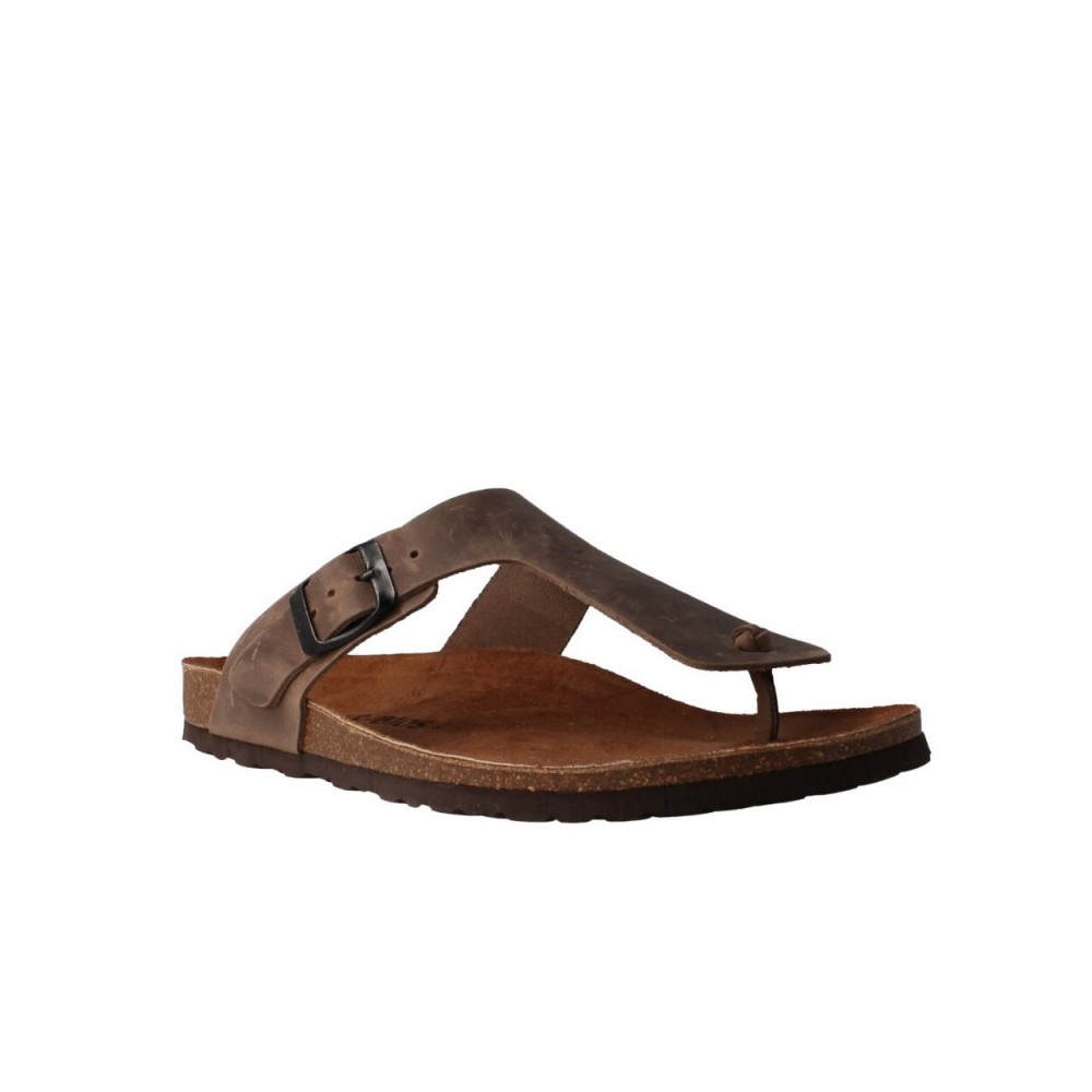 Sandalias Planas Inter-bios 9510 Hombre Taupe