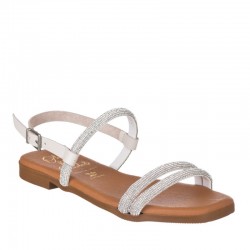 Sandalias Planas Oh My Sandals 5325 Mujer Hielo