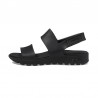 Sandalias Planas Skechers 111380 Mujer Negro
