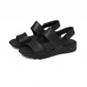 Sandalias Planas Skechers 111380 Mujer Negro