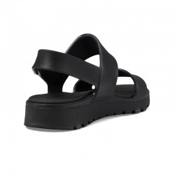 Sandalias Planas Skechers 111380 Mujer Negro