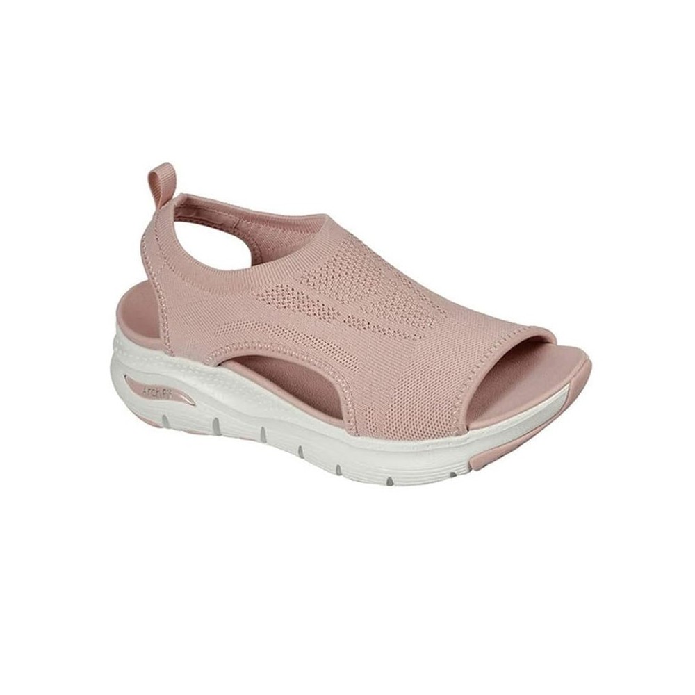 Sandalias Planas Skechers 119236 Mujer Rosa
