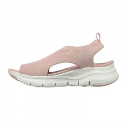 Sandalias Planas Skechers 119236 Mujer Rosa