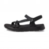 Sandalias Planas Skechers 141451 Mujer Negro