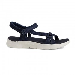 Sandalias Planas Skechers 141451 Mujer Marino