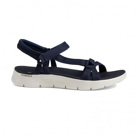 Sandalias Planas Skechers 141451 Mujer Marino