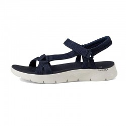Sandalias Planas Skechers 141451 Mujer Marino