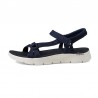 Sandalias Planas Skechers 141451 Mujer Marino