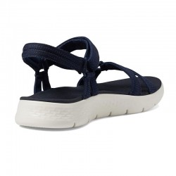Sandalias Planas Skechers 141451 Mujer Marino