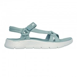 Sandalias Planas Skechers 141451 Mujer Verde