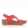 Sandalias Inter-bios 5316 Mujer Rojo
