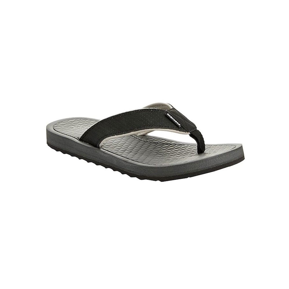 Sandalias Skechers 205097 Hombre Negro