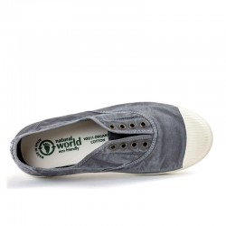 Zapatillas Lona Natural World 3102e Hombre Gris