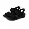Cuñas Skechers 163420 Mujer Negro-negro