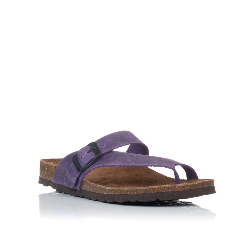 Sandalias Planas Inter-bios 7119 Mujer Morado
