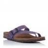 Sandalias Planas Inter-bios 7119 Mujer Morado