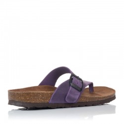 Sandalias Planas Inter-bios 7119 Mujer Morado