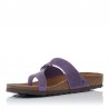 Sandalias Planas Inter-bios 7119 Mujer Morado