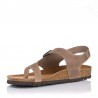Sandalias Planas Inter-bios 7162 Mujer Taupe