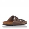 Sandalias Planas Inter-bios 7206 Mujer Taupe
