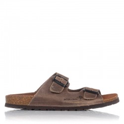 Sandalias Planas Inter-bios 7206 Mujer Taupe