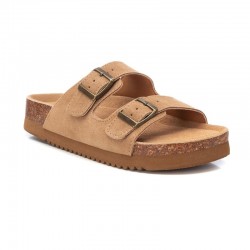 Sandalias Planas Xti 142552 Mujer Camel
