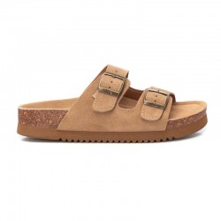 Sandalias Planas Xti 142552 Mujer Camel