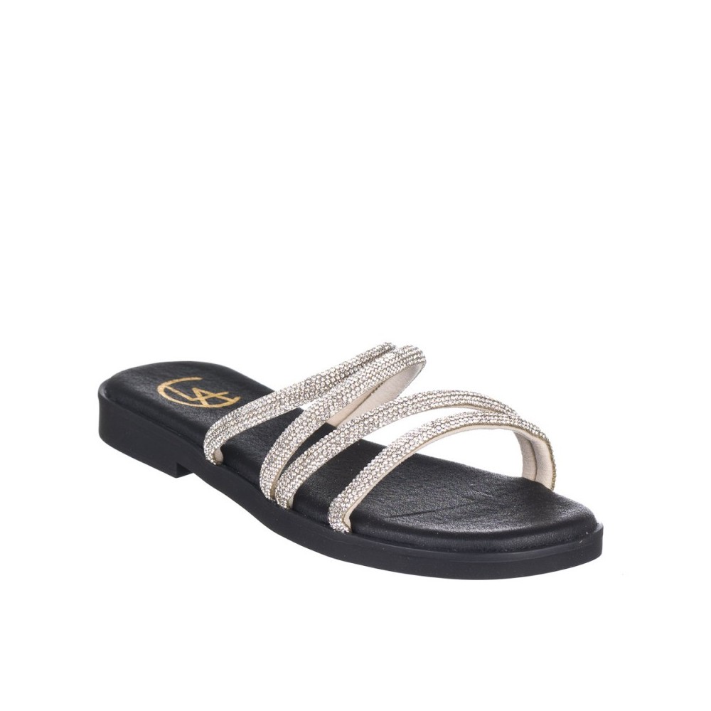 Sandalias Planas Zapp Venus Mujer Plata