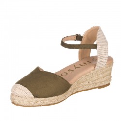 Cuñas Zapp 102 Mujer Kaki