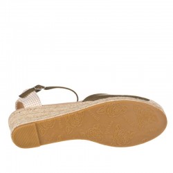 Cuñas Zapp 102 Mujer Kaki