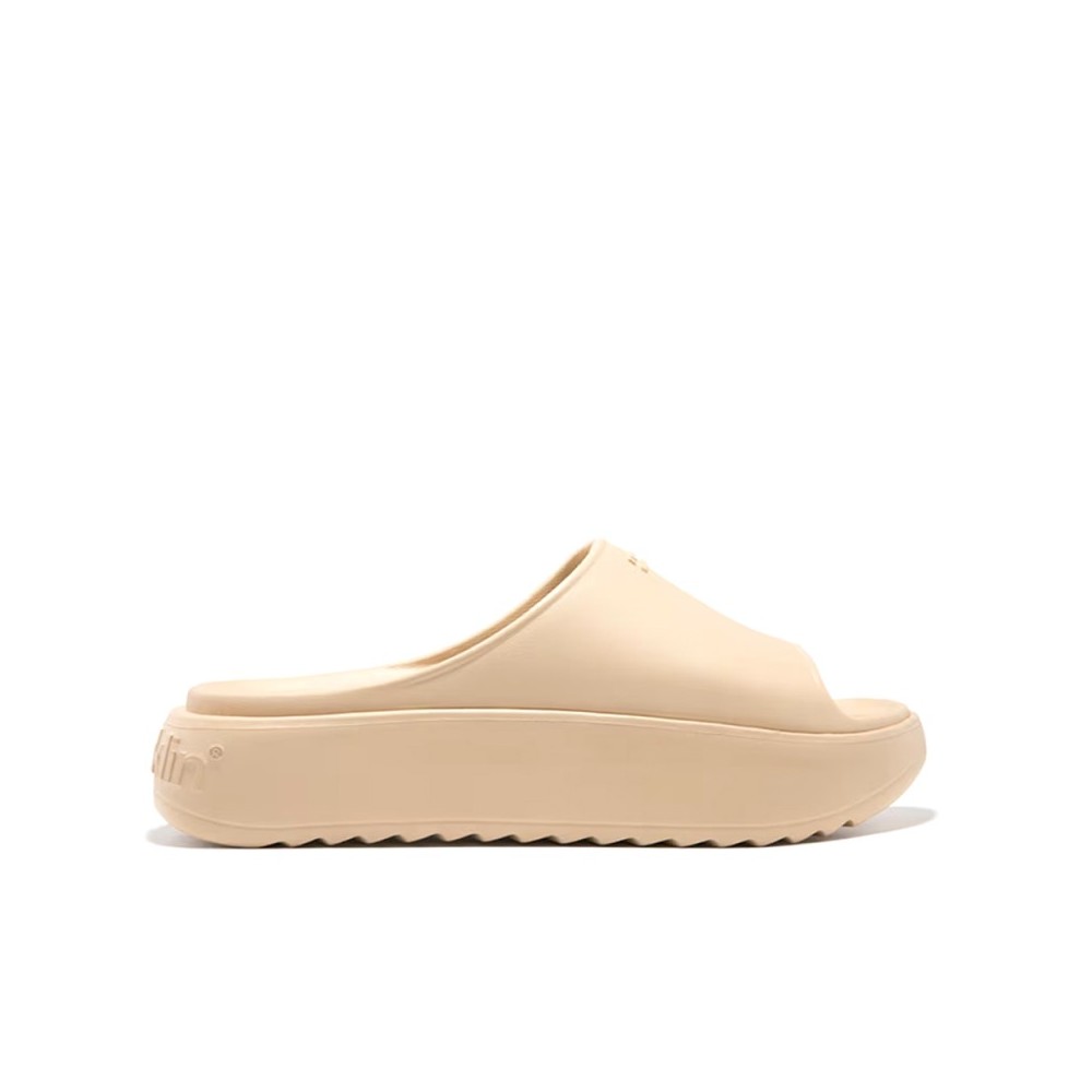Sandalias Planas D.franklin Sonax Slide Mujer Beig